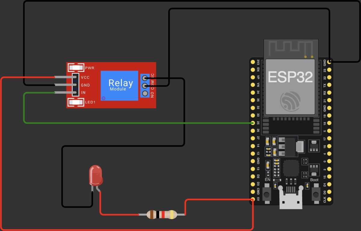 Relay circuit.